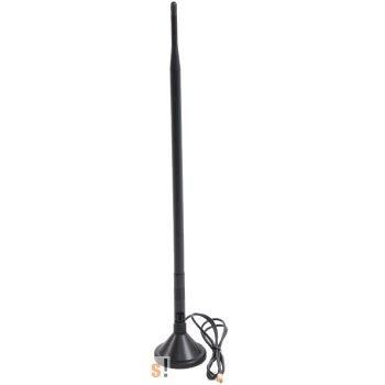   01-VS-MD10 # WiFi antenna/10 dBi/2,4 GHz/mágnestalp/1 méter kábel RSMA csatlakozóval/ MaxLink