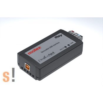   112076-0001 # SST-DN4-USB, SST™ DN4 DeviceNet USB interfész konverter, Molex