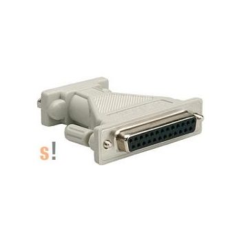 12.03.6510R # DB9 papa - DB25 mama adapter, Roline