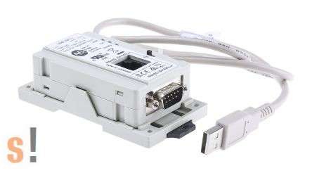 1747-UIC # USB - DH485 programozó kábel/adapter ALLEN-BRADLEY PLC-hez, Allen-Bradley