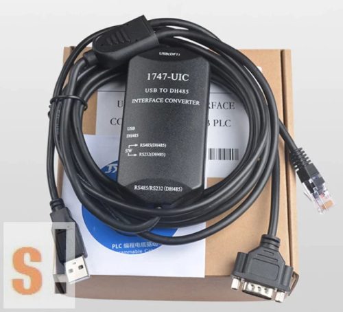1747-UIC # USB - DH485 programozó kábel/adapter ALLEN-BRADLEY PLC-hez/AMSAMOTION