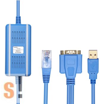   1747-UIC # USB - DH485 programozó kábel/adapter ALLEN-BRADLEY PLC-hez/ szigetelt/AMSAMOTION