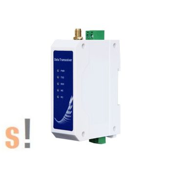   400SL30-485 # E95-DTU Modbus RS-485 - LoRa ipari modem /nem kell felhő vagy előfizetés!/max. 10 km átvitel/433 MHz/DIN sínre/8~28V/EBYTE