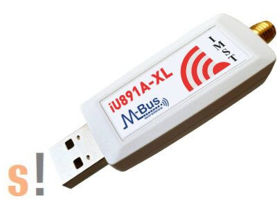 404926 # iU891A-XL USB - Wireless M-Bus adapter /vezeték nélküli M-Bus firmware/868 Mhz/IMST