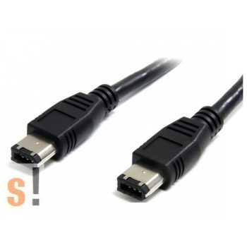   50350 # IEEE1394a kábel/ 6/6-pin, 400 Mbit/s, Type A-A 1.8 m