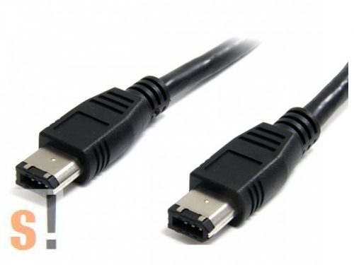 50350 # IEEE1394a kábel/ 6/6-pin, 400 Mbit/s, Type A-A 1.8 m
