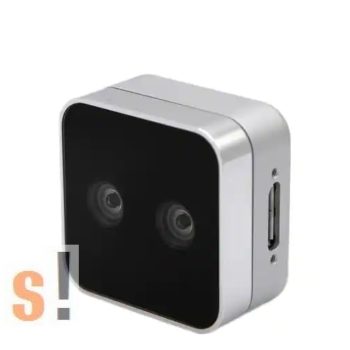   82635DSD405 # D405 Intel® RealSense™ Depth Camera/sztereo kamera/7-50 cm táv/mélységérzékelő kamera/0,1 mm-es hibaérzékelési pontosság/USB port/Intel