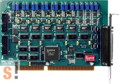 A-626 # ISA kártya/ISA Board/6x AO/12bit/16x DI/16x DO, ICP DAS, ICP CON