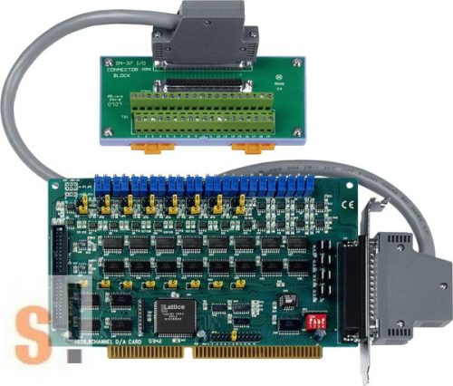 A-628/S # ISA Board/8x AO/12bit/16x DI/16x DO/DB-37 sorkapocs, ICP DAS, ICP CON 