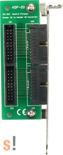 ADP-20 # Slot Adapter/ISA/20X20pin/CA-2002, ICP DAS, ICP CON