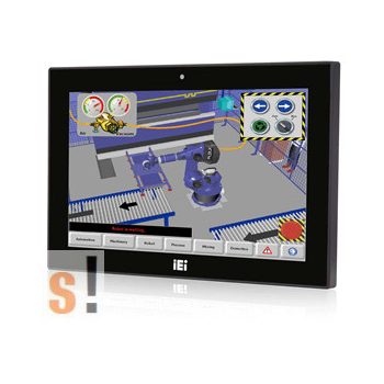   AFL3-W15A-BT-J1/PC/2G-R13 #  Érntőképernyős ipari panel PC/15,6"/1366x768/ventilátor mentes/Intel Celeron négy magos J1900 proc./2GHz/IP64 front panel, IEI
