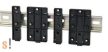 APRA 442-311-25 # DIN sín rögzítő klip/35 mm sínhez/45 mm széles/10 darabos csomag/APRA