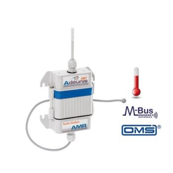   ARF7906AD #AMR TEMP Wireless M-Bus Transmitter Internal + External T° / T1 - 10 min / Self-powered, Adeunis RF