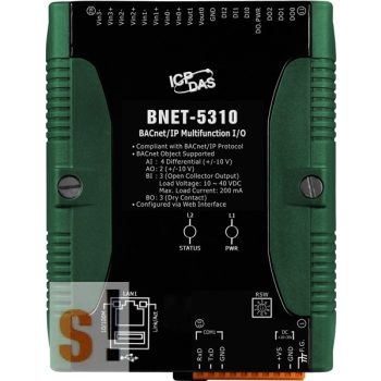 BNET-5310 # I/O Modul/BACnet/IP/4AI/2AO/3DI/3DO, ICP DAS