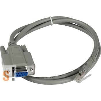   CA-090510 # Kábel/9pin Female D-Sub/RJ-45/1m/RS-405/RSM-405 Ethernet switch, ICP DAS, ICP CON