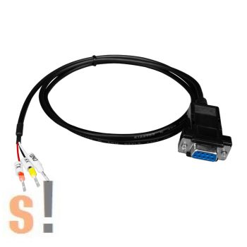   CA-0910 # Kábel/9pin Fem D-sub/3-vezetékes RS-232/1m, ICP DAS, ICP CON