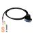 CA-0910 # Kábel/9pin Fem D-sub/3-vezetékes RS-232/1m, ICP DAS, ICP CON