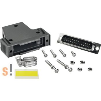   CA-PC25M # Csatlakozó/Connector/9pin/Male/D-Sub/Servo 3000, ICP DAS, ICP CON