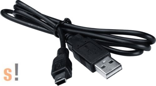 CA-USB10 # USB A -Mini USB 5pin csatlakozós kábel/1,5 méter/ ICP DAS, ICP CON