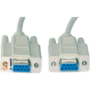  CAB-09GG/2 # Soros kábel/RS-232/DB9 mama-DB9 mama/2 méter/ AK-610106-020-E/