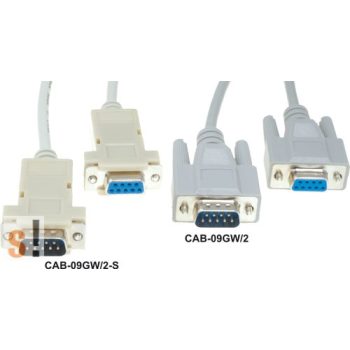 CAB-09GW/2 # Soros kábel/RS-232/DB9 mama-DB9 papa/2 méter