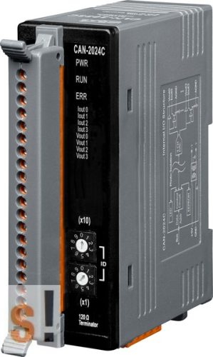 CAN-2024C # I/O Modul/CANopen/Slave/4AO/14-bit, ICP DAS