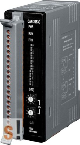 CAN-2053C # I/O Modul/CANopen/Slave/16DI/LED, ICP DAS