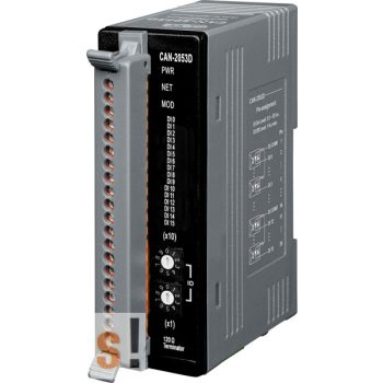 CAN-2053D # CAN Module/DeviceNet/16DI/Slave/LED, ICP DAS