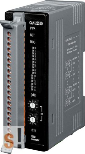 CAN-2053D # CAN Module/DeviceNet/16DI/Slave/LED, ICP DAS