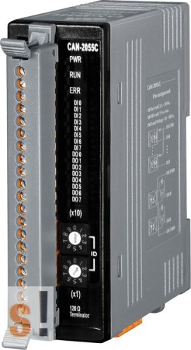 CAN-2055C # I/O Module/CANopen/Slave/8DO/8DI/LED, ICP DAS