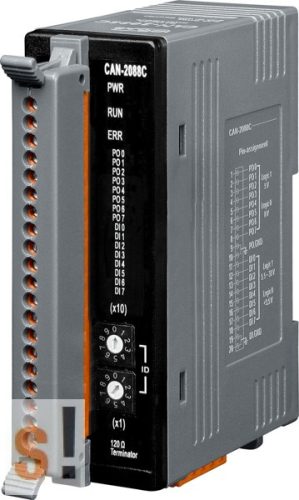 CAN-2088C # I/O Modul/CANopen/Slave/8 PWM/8DI/LED, ICP DAS