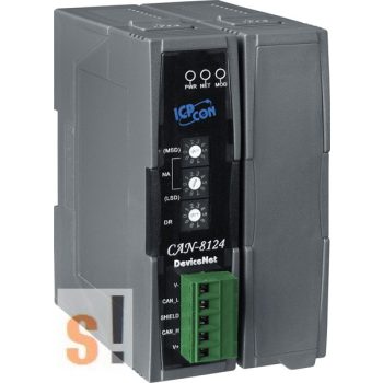   CAN-8124-G # Remote I/O ház/DeviceNET/Slave/1 férőhely, ICP DAS