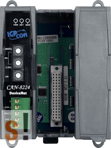 CAN-8224-G # Remote I/O ház/DeviceNET/Slave/2 férőhely, ICP DAS