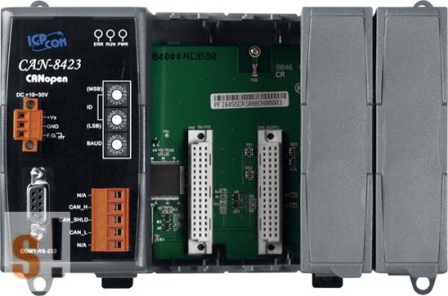 CAN-8423-G # Remote I/O ház/CANopen/Slave/4x I/O férőhely, ICP DAS