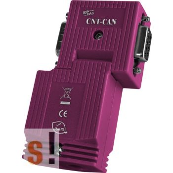   CNT-CAN # CAN busz csatlakozó, D-SUB9, programozó interfész, ICP DAS