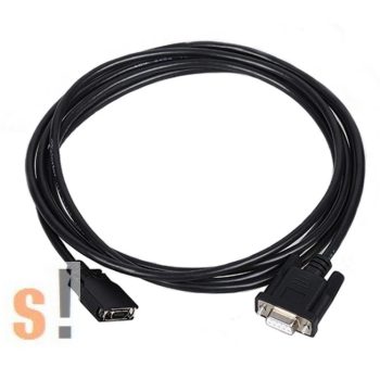   CS1W-CN226 # RS232 PLC programozó kábel OMRON CS/CJ , CQM1H , CPM2C sorozathoz/Amsamotion