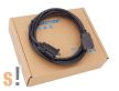 CS1W-CN226 # RS232 PLC programozó kábel OMRON CS/CJ , CQM1H , CPM2C sorozathoz/Amsamotion