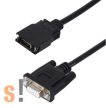 CS1W-CN226 # RS232 PLC programozó kábel OMRON CS/CJ , CQM1H , CPM2C sorozathoz/Amsamotion
