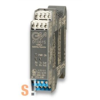   D1061S # szigetelt RS-422/485 vonalerősítő/ EX robbanásbiztos/repeater/MODBUS/ Fieldbus/ Profibus, G.M. International