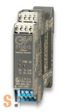 D1061S # szigetelt RS-422/485 vonalerősítő/ EX robbanásbiztos/repeater/MODBUS/ Fieldbus/ Profibus, G.M. International