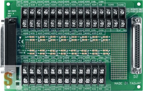 DB-1825/2 CR # Sorkapocs bővítő kártya/PCI-1202/1602/1802/822/826 kártyákhoz/CA-3720 kábel/ICP CON ICP DAS