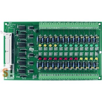   DB-24PD/DIN CR # OPTO-22 kompatibilis bővítő kártya/szigetelt 24x DI digitális bemenet/CA-3710 DB-37 pin csatlakozós kábel/DIN sínre rögzíthető/ ICP CON, ICP DAS