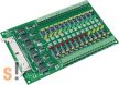 DB-24P/DIN CR # OPTO-22 kompatibilis bővítő kártya/szigetelt 24x DI digitális bemenet/CA-5015 lapos kábel/DIN sínre rögzíthető/ ICP CON, ICP DAS