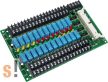 DB-24RD/24V CR # Bővítő kártya/Daugther Board/Relé/24x RO relé kimenet/24V/CA-3710 kábel/ICP CON, ICP DAS