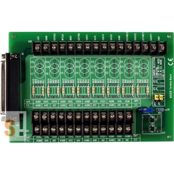   DB-8225/DIN # Bővítő sorkapocs kártya PCI-1800-hoz/CA-3710 kábel/1 méter/DIN sínre rögzíthető/ICP CON, ICP DAS