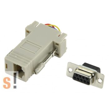 DB9M-RJ45 # DB9 papa-RJ45 átalakító