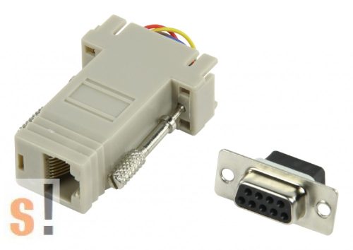 DB9M-RJ45 # DB9 papa-RJ45 átalakító