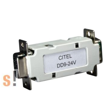   DD9-24V # Ipari túlfeszültség védelem/Adatvezeték túlfeszültség-levezető/RS-232/RS-422/RS-485/4~20mA/24V/ DB-9 csatlakozó/CITEL