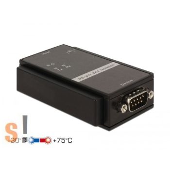   DE62500 # RS-232 - RS-232 optikai leválasztó/3 kV optikai leválasztás/600 W túlfeszültség védelem, DELOCK