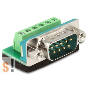 DE65499 # DB9/SUB-D9 papa - sorkapocs adapter, DELOCK